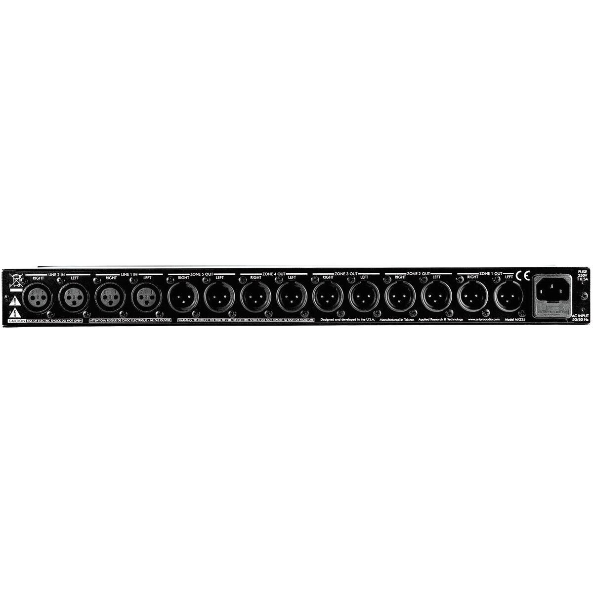 ART MX225 5Channel Zone Distribution Mixer